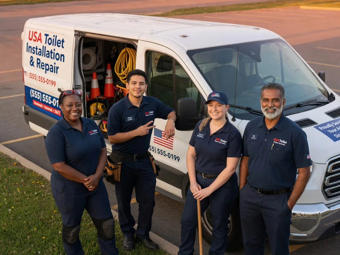 Toilet Installation company in Woodburn, IN